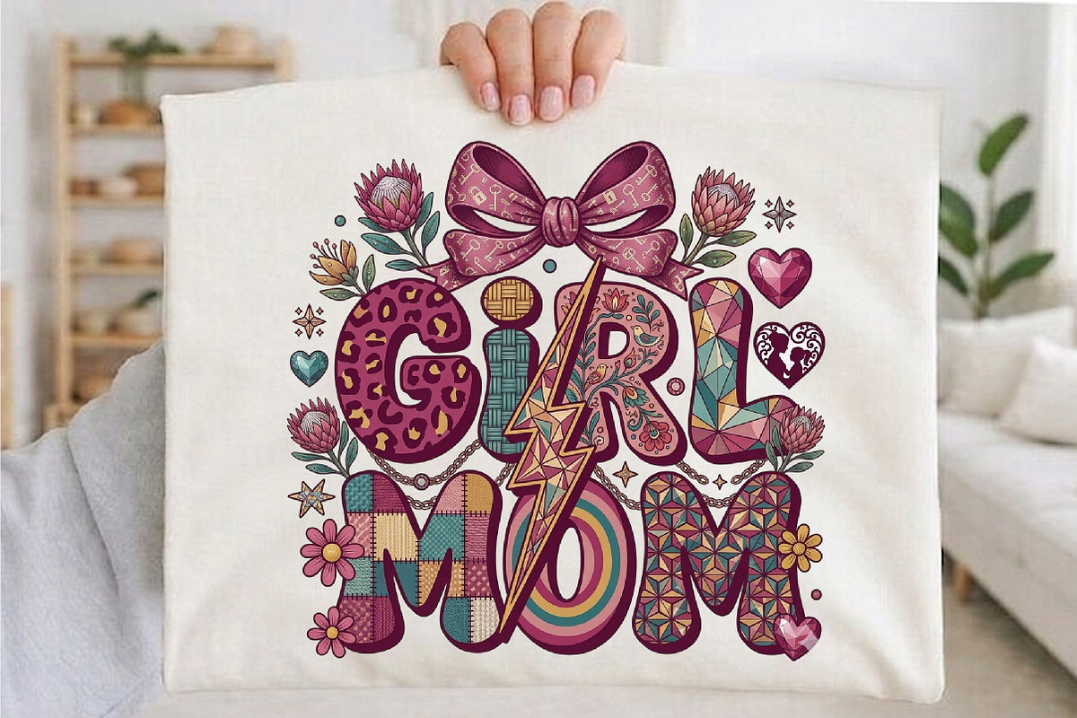 Floral Mama Mother's Day PNG,, an Illustration by designcity5 (Photo 2 of 4)