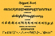 Croissant Lover - Brush Font, a Script Font by erlosDESIGN (Thumbnail 13 of 14)