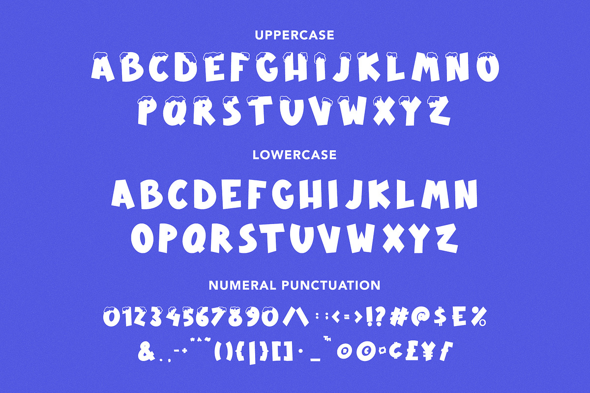 Snow Fall - Christmas Display Font, a Sans Serif Font by Arendxstudio (Photo 8 of 9)