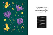 Spring Botanica for Procreate, a Brush Add-On by Pencil Twist (Thumbnail 7 of 10)
