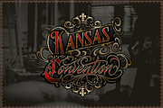 Famous Flames, a Blackletter Font by dansdesign (Thumbnail 4 of 9)