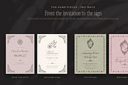 Floral Wedding Invite & Sign Creator, an Object Graphic by The October Creative (Thumbnail 6 of 22)