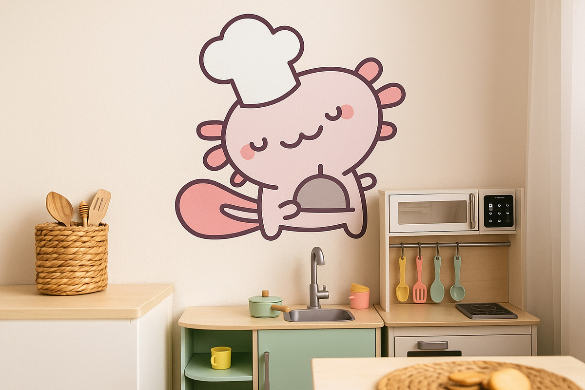 Axolotl Pet Animal Clipart Set, an Animal Illustration by Palau (Photo 6 of 10)