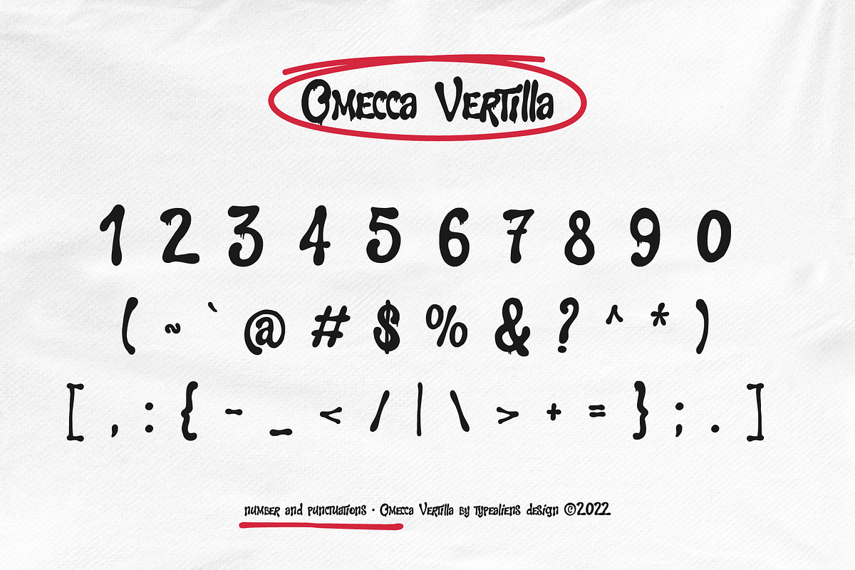 Omecca Vertilla, a Sans Serif Font by ilhamtaro (Photo 8 of 10)