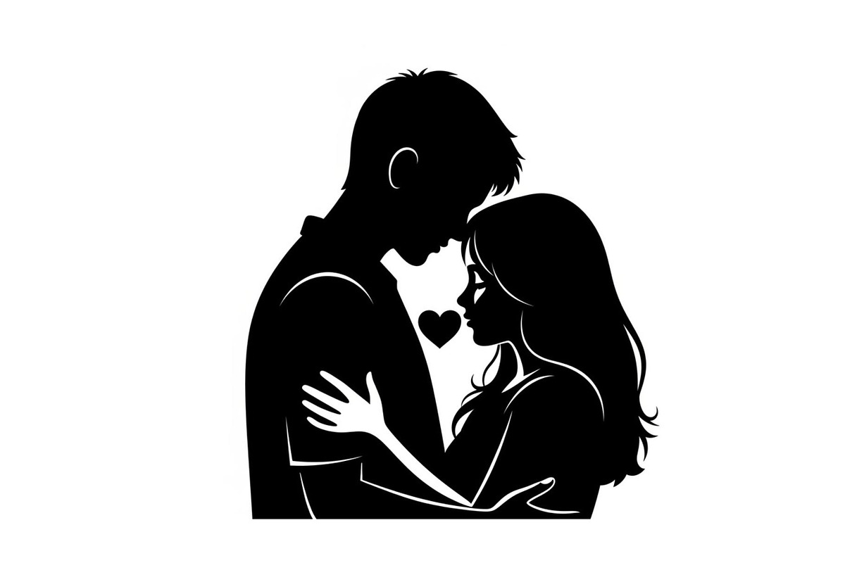 Couple Love Silhouette Bundle, an Illustration by jahid234 (Photo 26 of 48)