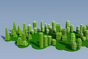 Trees and Bushes Pack - 02, an Environmental 3D Model by Saintpix (Thumbnail 15 of 26)