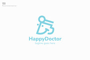 Happy doctor logo, a Branding & Logo Template by blends.studio (Thumbnail 1 of 4)