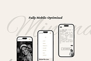 Wedding Photographer Showit Template, an App Template by MOAROShop (Thumbnail 8 of 11)