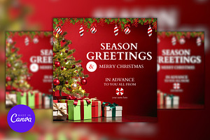 Christmas Season Greetings Design