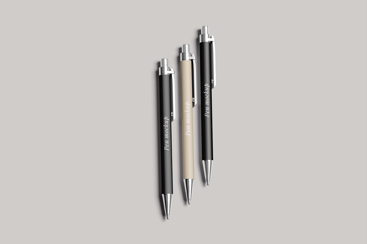 Office Pen Mockup, a Pens & Pencil Mockup by NyakBiett (Photo 7 of 16)