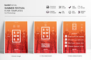 Summer Festival Flyer, a Flyer Template by Bundo Themes (Thumbnail 1 of 5)