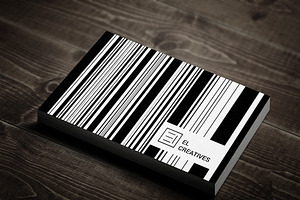 Creative Bar Code Business Card