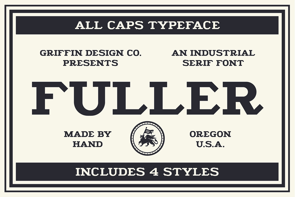 GDC Fuller Typeface, a Serif Font by GriffinDesignCompany (Photo 1 of 8)