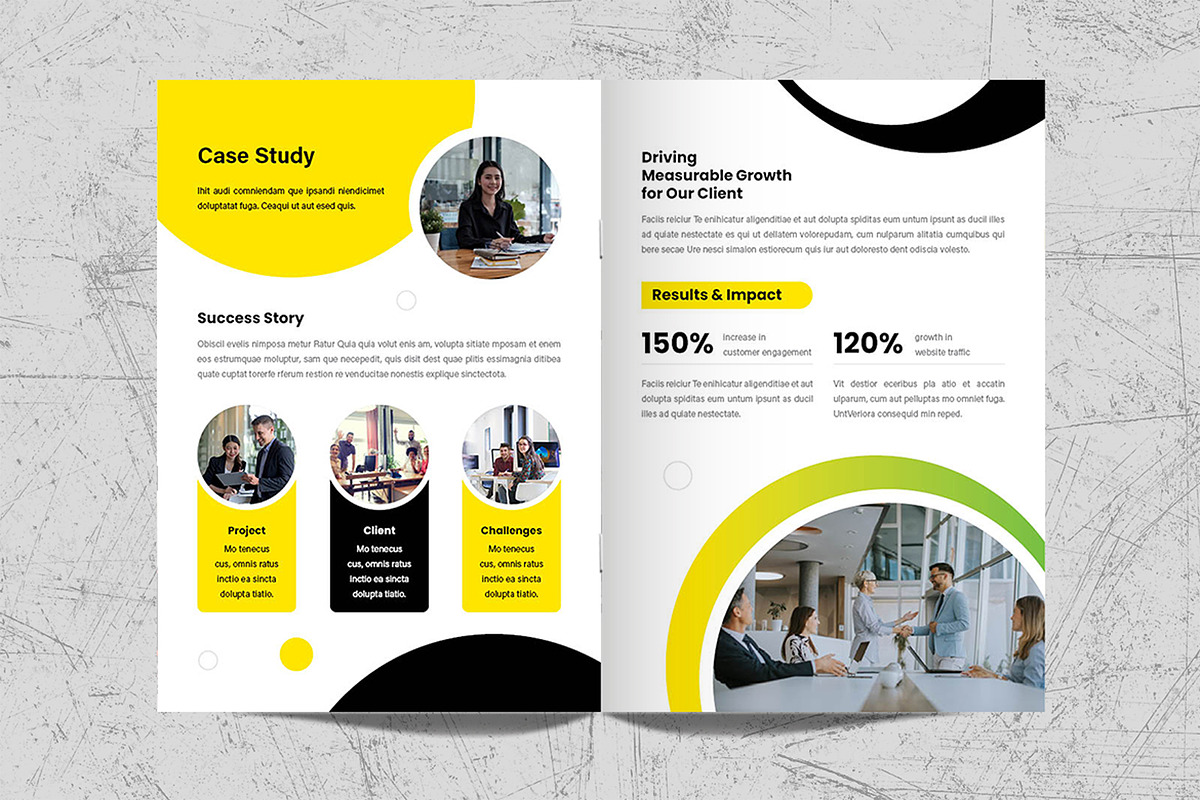 Sales Kit Template, a Brochure Template by White Graphic (Photo 8 of 11)