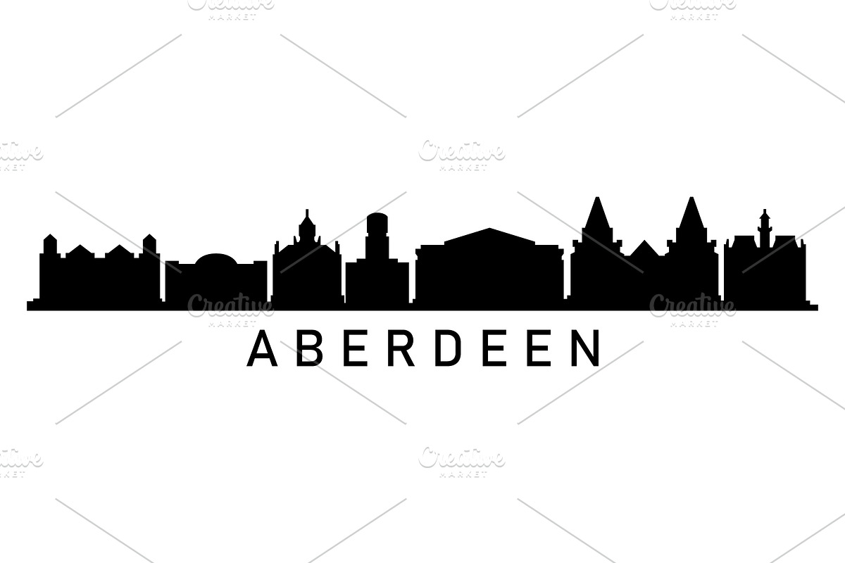 Aberdeen Skyline, an Illustration by Mark1987