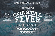 Coastal Fever - Font pack + Textures, a Serif Font by The Forge Type Co (Thumbnail 1 of 11)