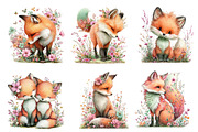 Summer Fox Meadow Clipart, an Illustration by Designworld (Thumbnail 3 of 5)