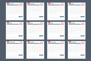2022 Calendar And Planner