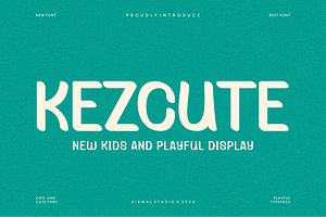 Kezcute - Playful Font