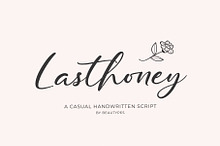 Lasthoney - A handwritten script