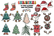Christmas & Halloween Clipart Bundle, a Graphic by Brush Lab (Thumbnail 11 of 30)