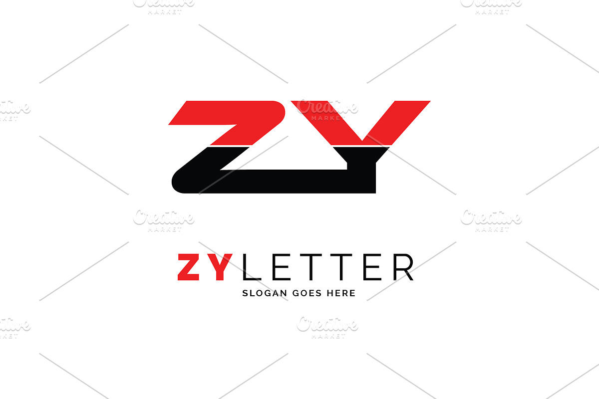 Initial Letter ZY Logo Template, a Branding & Logo Template by mesuka (Photo 2 of 2)