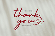 Anindhita - Script Signature Font, a Script Font by Flawless And Co (Thumbnail 10 of 10)