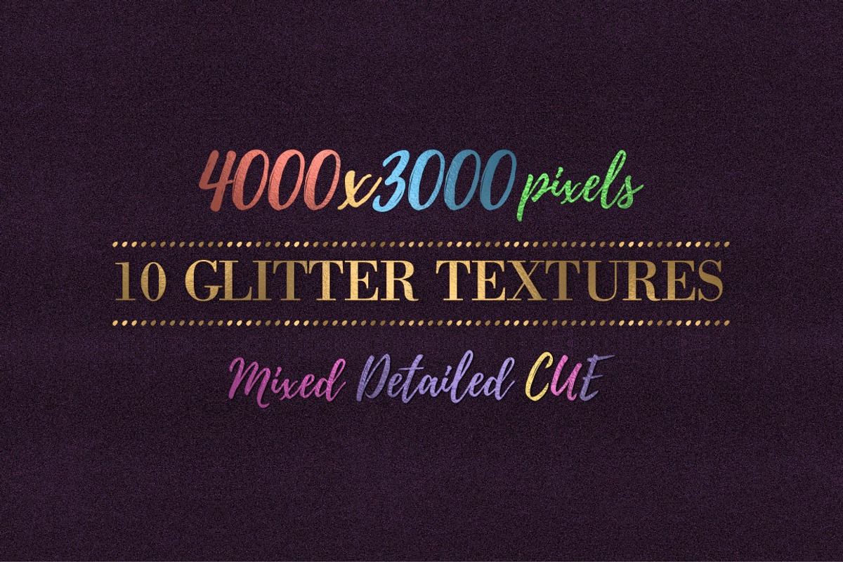 10 Glitter Textures, a Texture Graphic by Shop (Photo 1 of 2)