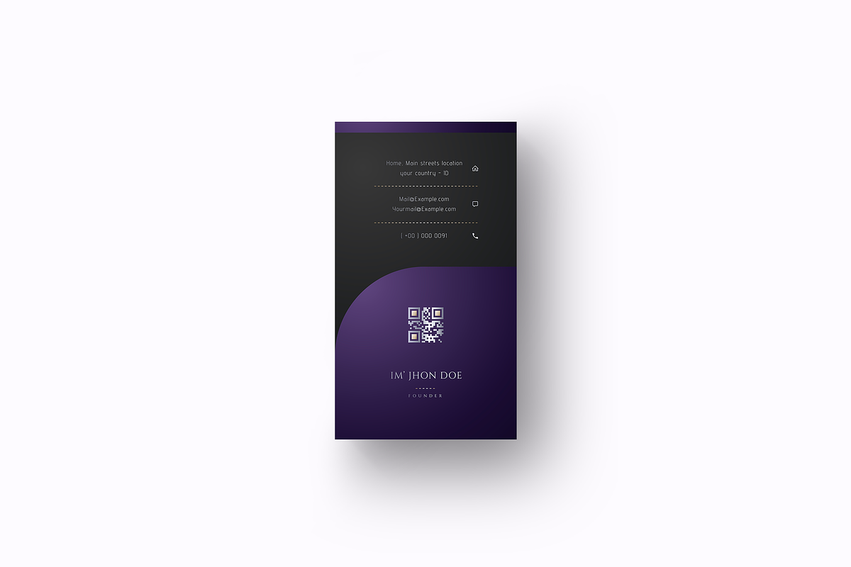 Orbit Business Card Bundle 5 Designs, a Business Card Template by Ctrl space studio (Photo 5 of 10)