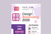 Design BootCamp Template Design, a Flyer Template by MightyDesign (Thumbnail 4 of 8)