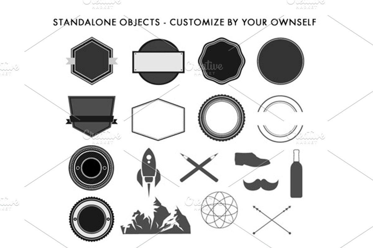 Vintage Logos & Badges #2, a Branding & Logo Template by ORCA Creative Store (Photo 5 of 5)