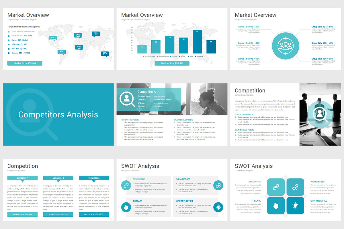 Business Plan Google Slides Template, a Presentation Template by SlideSalad (Photo 16 of 35)