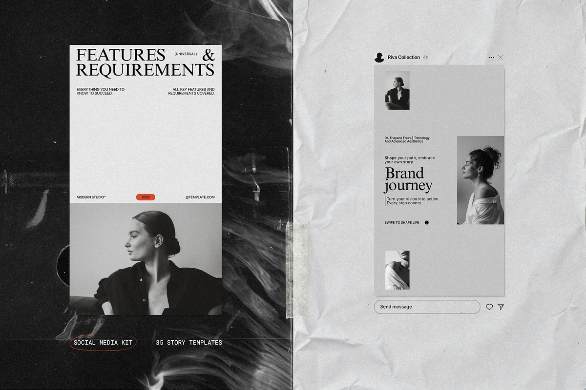 RIVA | Social Media Kit (III), a Social Media Template by Prapti Design (Photo 4 of 10)