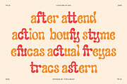 Dripero – Psychedelic Liquify Retro, a Sans Serif Font by Typia Nesia (Thumbnail 5 of 12)