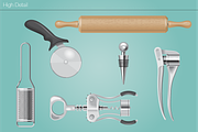 Kitchen Utensils Brushes, a Brush Add-On by Industrial Artworks (Thumbnail 3 of 3)