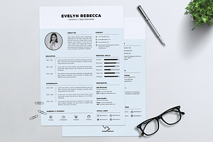 Minimalist CV Resume Vol. 04