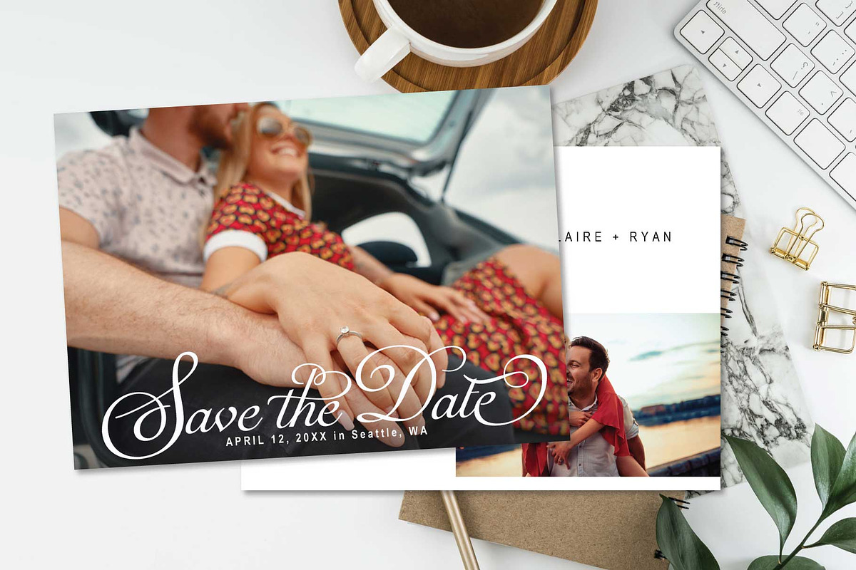 Hearted Save the Date SD103, an Invitation Template by Studio Forty Design (Photo 2 of 5)