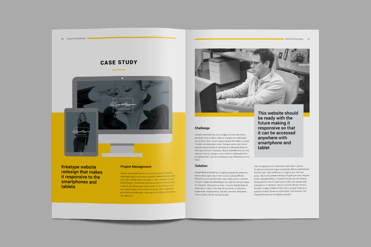 Kreatype Proposal, a Brochure Template by Kreatype Studio (Photo 13 of 19)