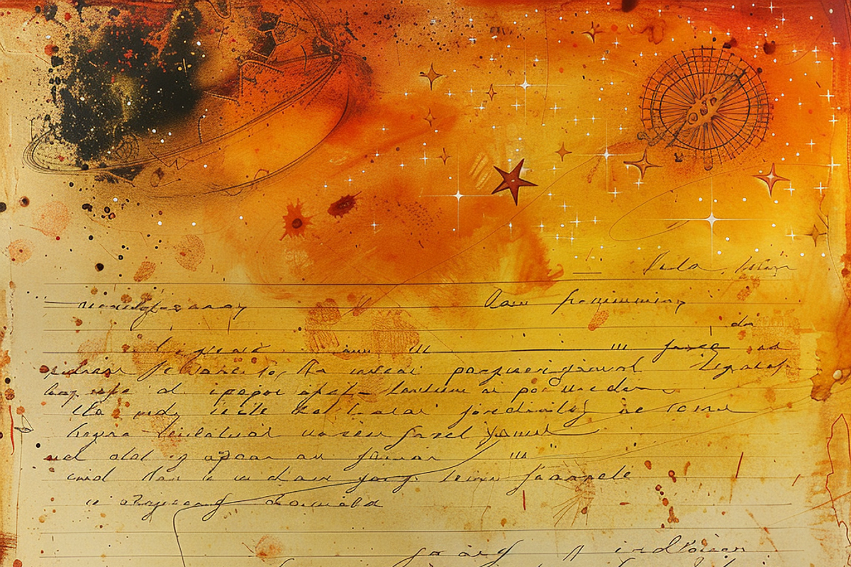 New Year’s Letter to the Future, a Background Graphic by Printable Treasure (Photo 3 of 3)