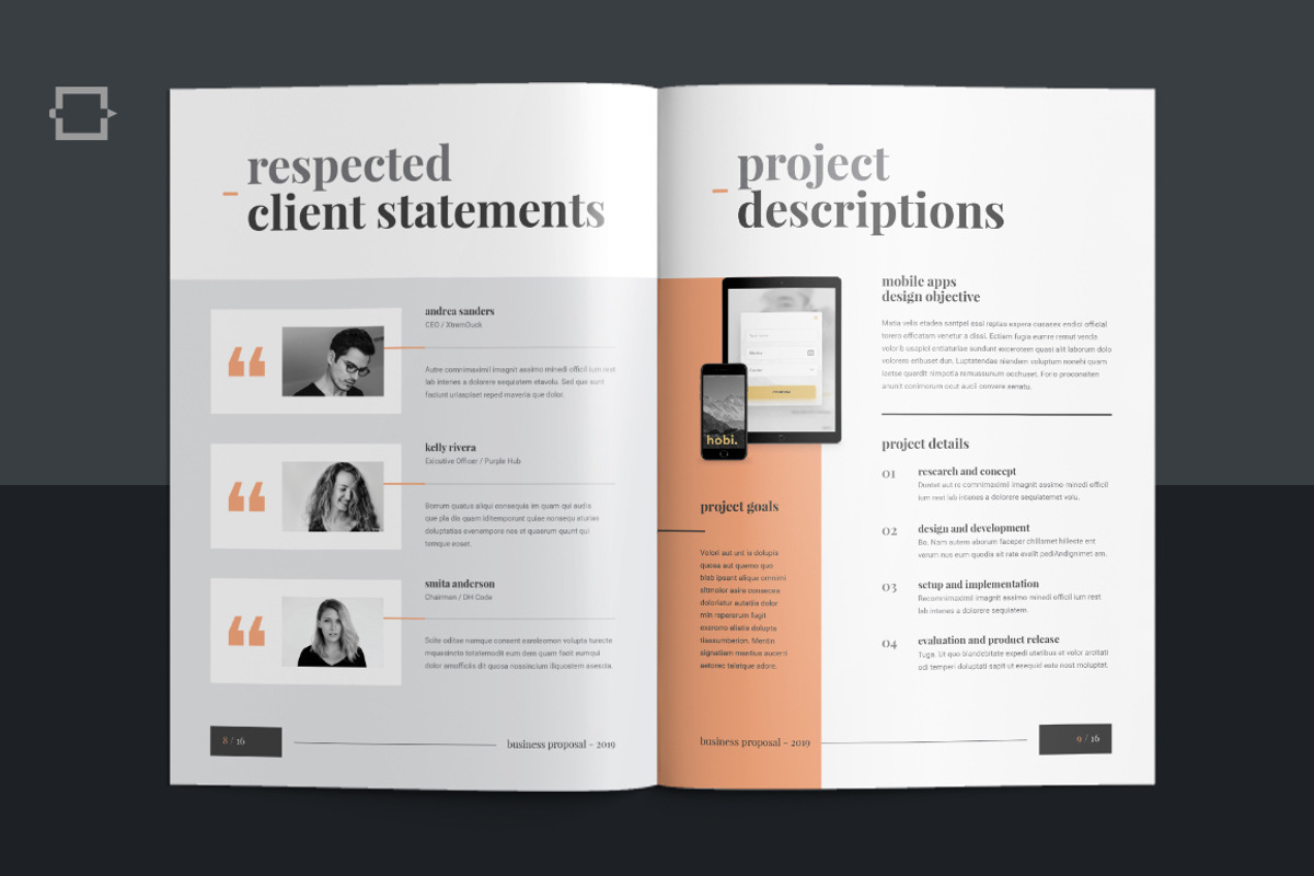 Proposal, a Brochure Template by DesignJanala (Photo 6 of 8)