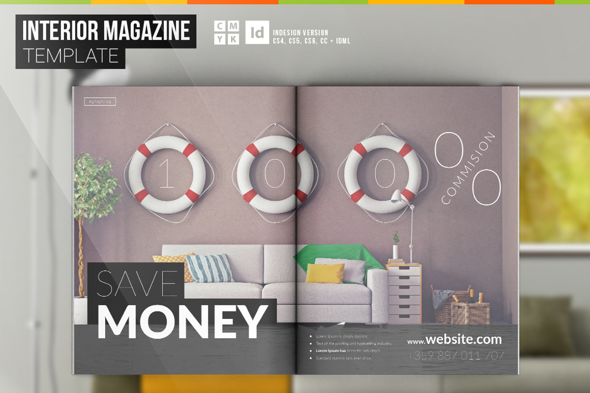 My Home – Interior Magazine Template, a Magazine Template by Radomir (Photo 6 of 13)