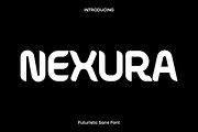 Nexura - Futuristic Font, a Sans Serif Font by Luna Shop (Thumbnail 1 of 16)