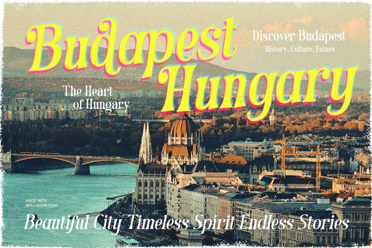 Hollavere – Old Book Serif Font, a Serif Font by Letterhend Studio (Photo 4 of 11)