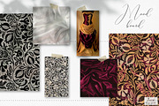 Lace on Velvet Patterns & Textures, a Pattern Graphic by Zeesi Design Garden (Thumbnail 3 of 11)