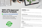 ATS Friendly Resume / CV Template, a Resume Template by Anjum Ilyas (Thumbnail 4 of 9)