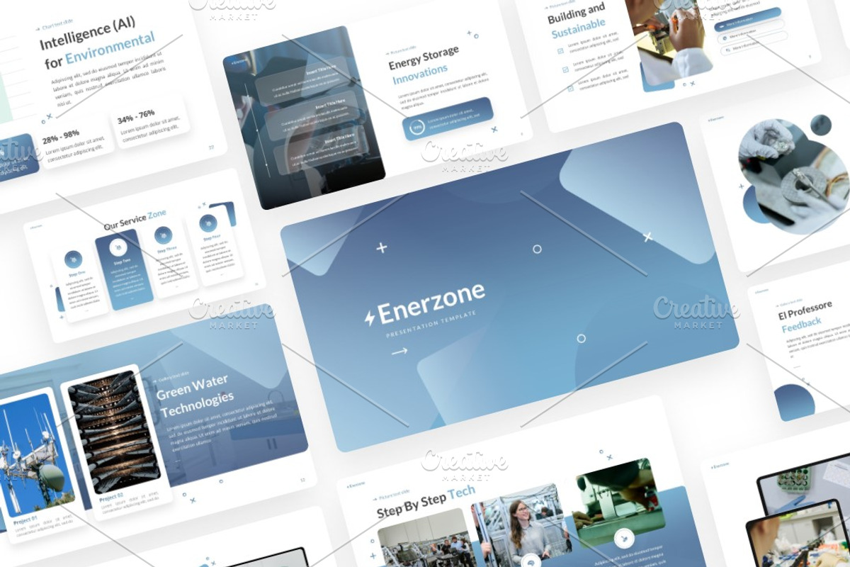 Enerzone Presentation, a Presentation Template by Interpitch (Photo 1 of 8)