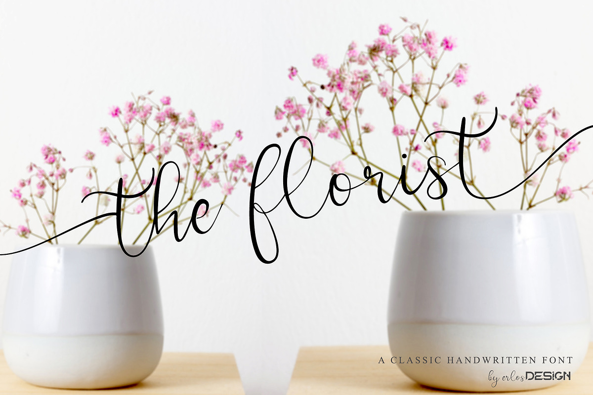 Ghadys - Classic Handwritten, a Script Font by erlosDESIGN (Photo 7 of 12)