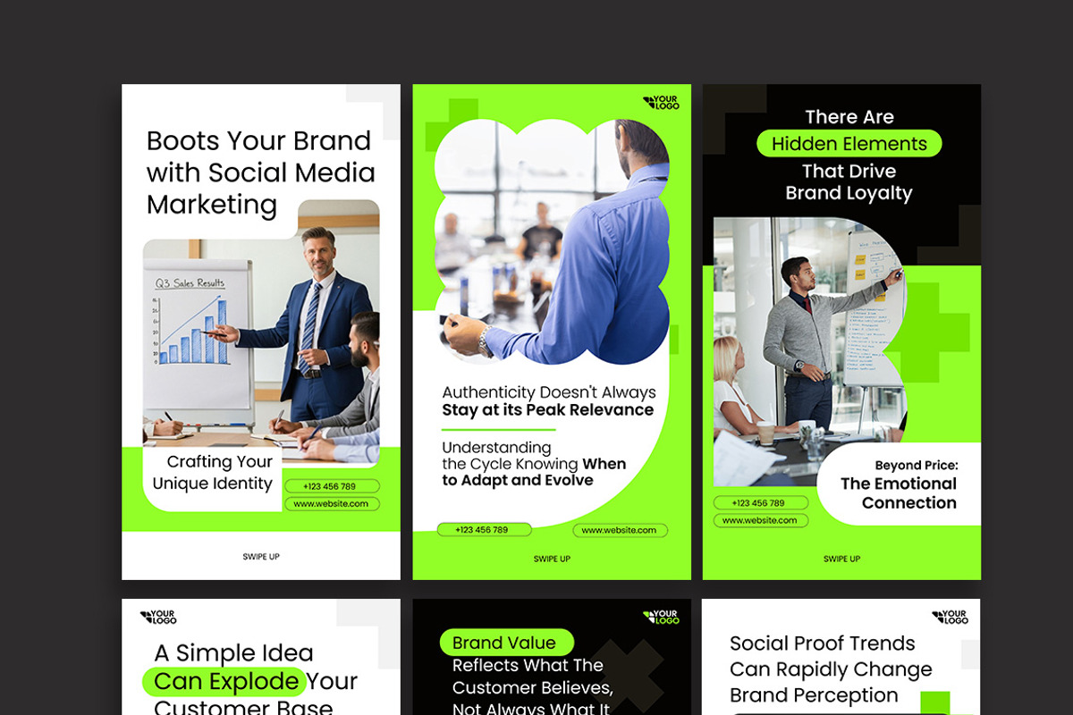 Green Digital Marketing - IG Story, a Social Media Template by Jiwstudio (Photo 2 of 4)