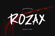 Rozax Display Font, a Script Font by Formatika Studio (Thumbnail 1 of 6)
