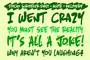 Psycho Scribbler - insane inky font, a Handwritten Font by Comicraft Fonts (Thumbnail 2 of 5)